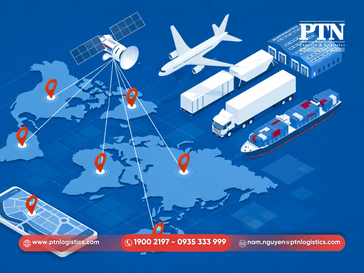 Tuyến đường và phương thức vận chuyển