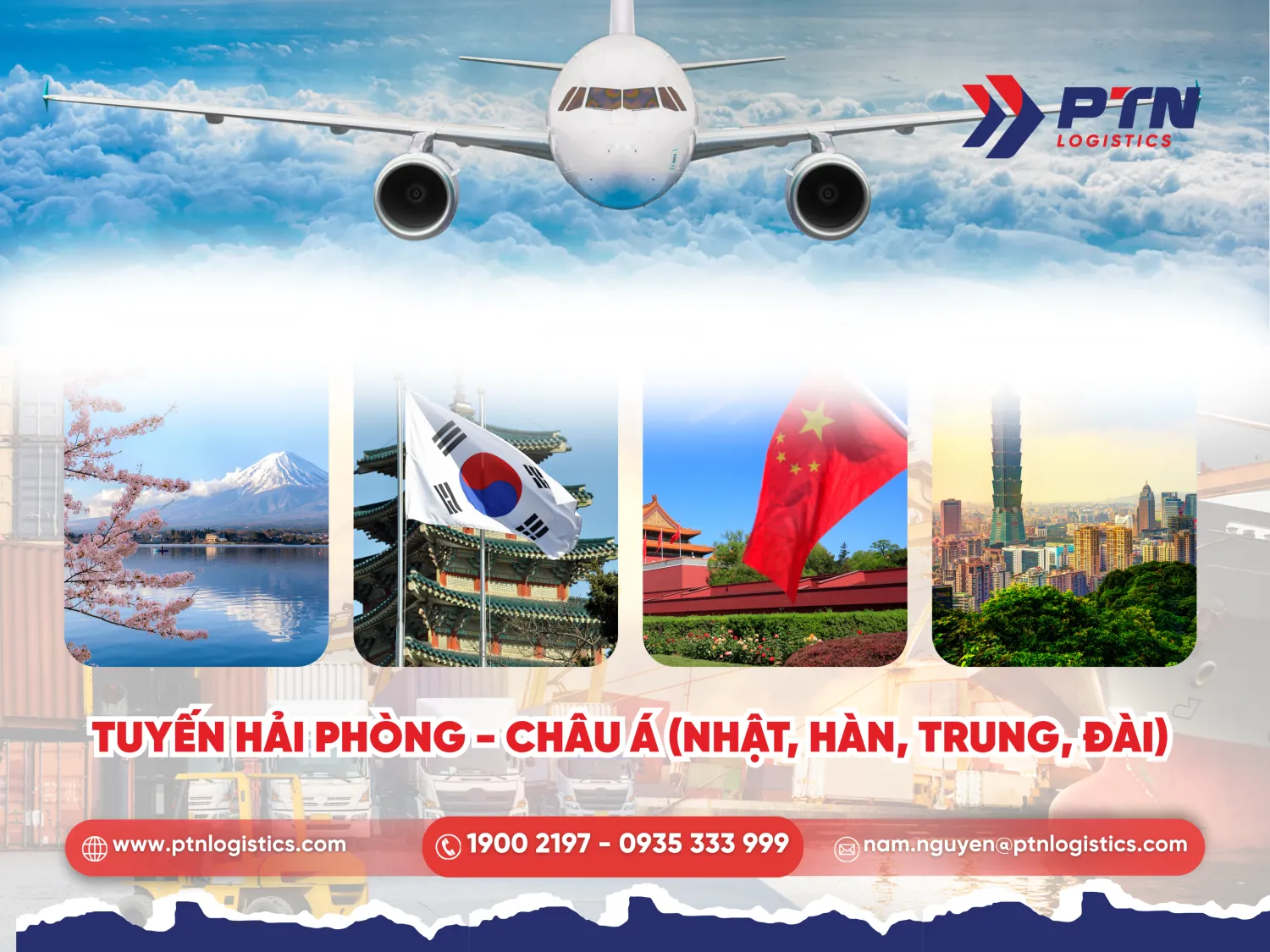 Tuyến vận chuyển Hải Phòng-Châu Á