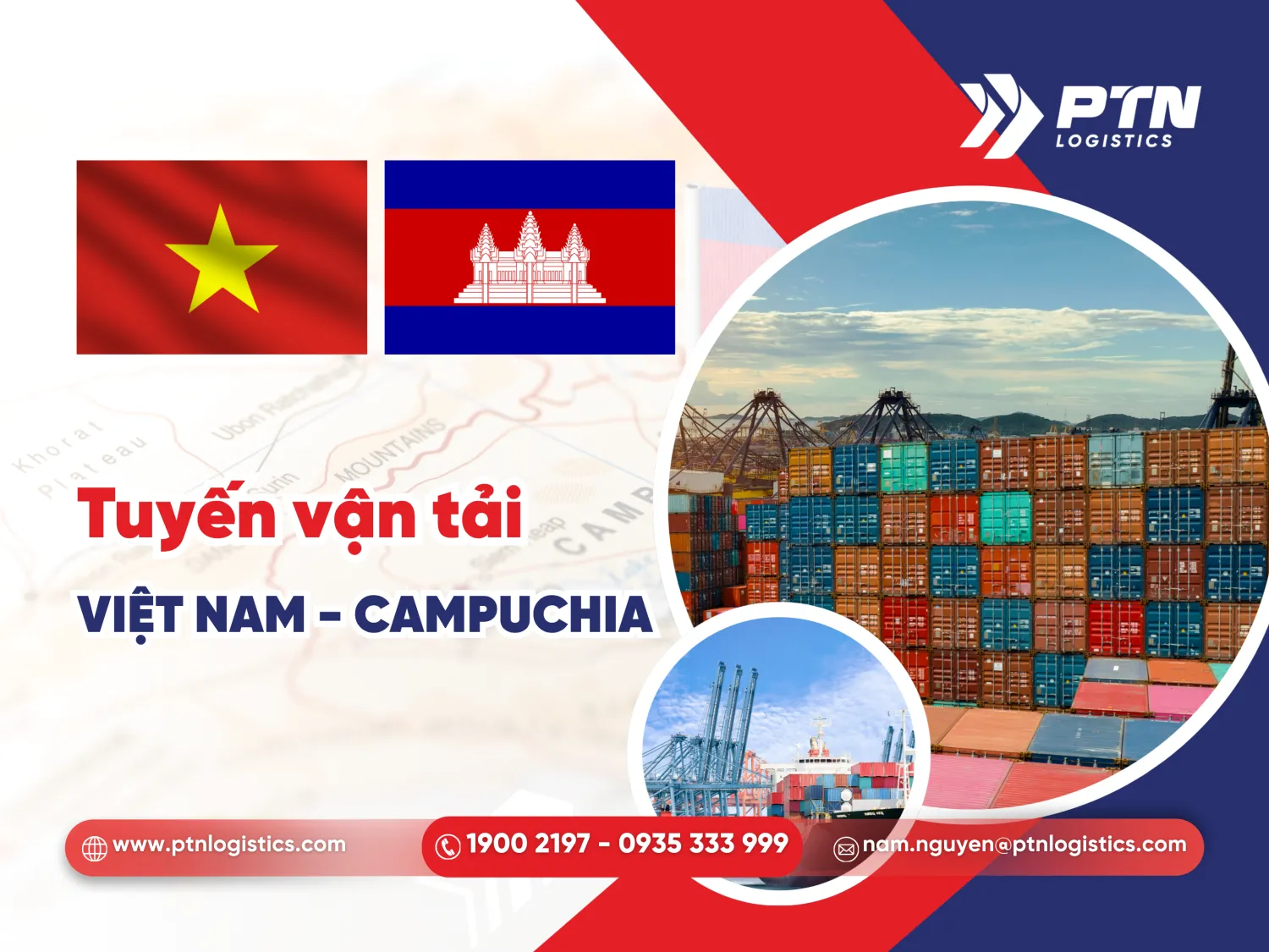 Tuyến vận chuyển Việt Nam-Campuchia