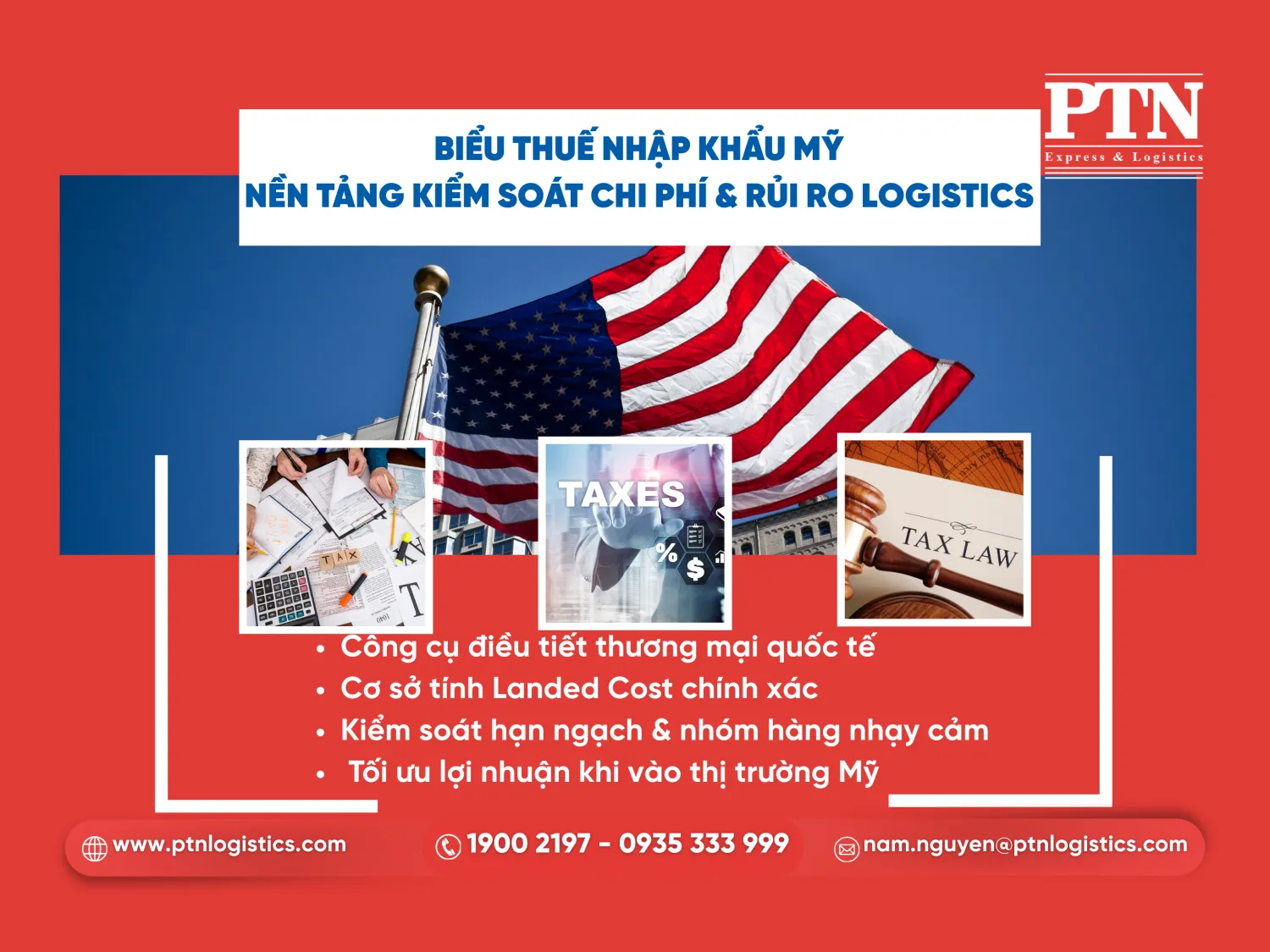 Vai trò biểu biểu nhập khẩu của Mỹ trong logistics quốc tế
