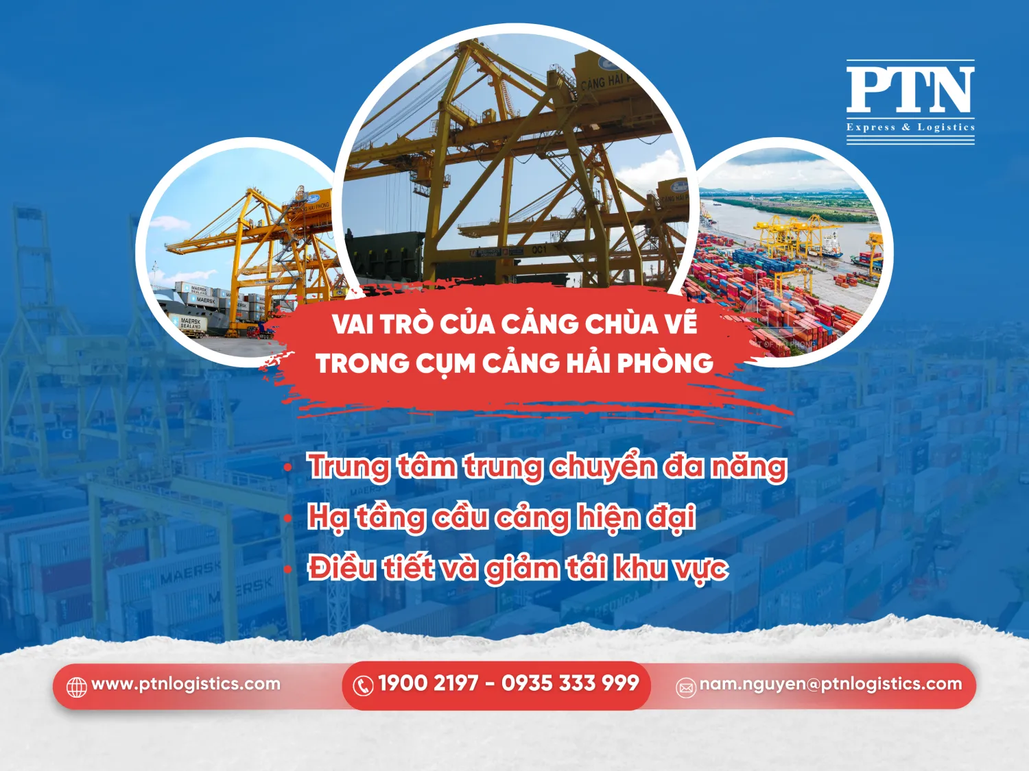 Vai trò của cảng Chùa Vẽ trong cụm cảng Hải Phòng