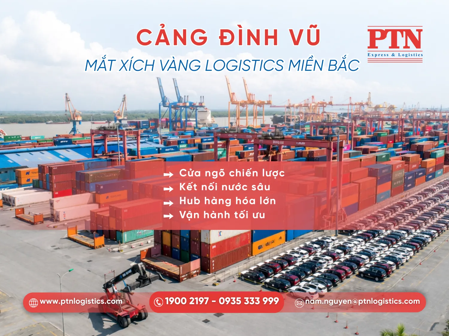 Vai trò của cảng Đình Vũ