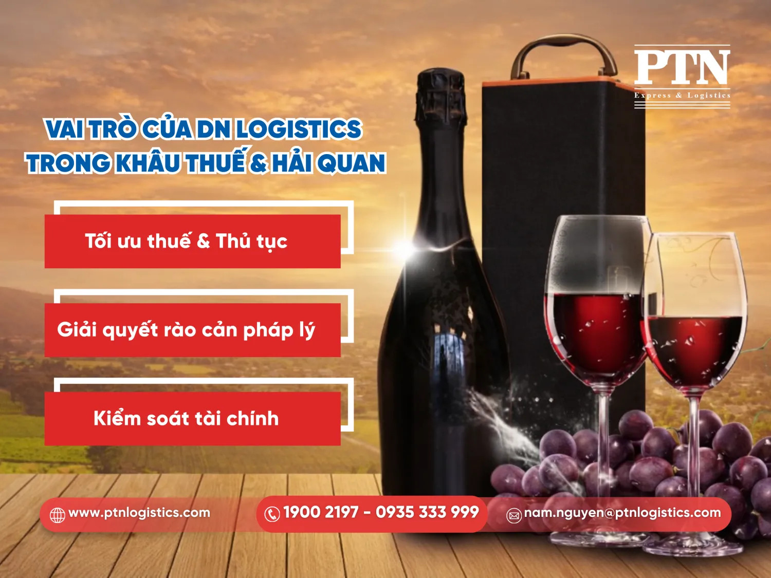 Vai trò của doanh nghiệp logistics trong khâu thuế và hải quan
