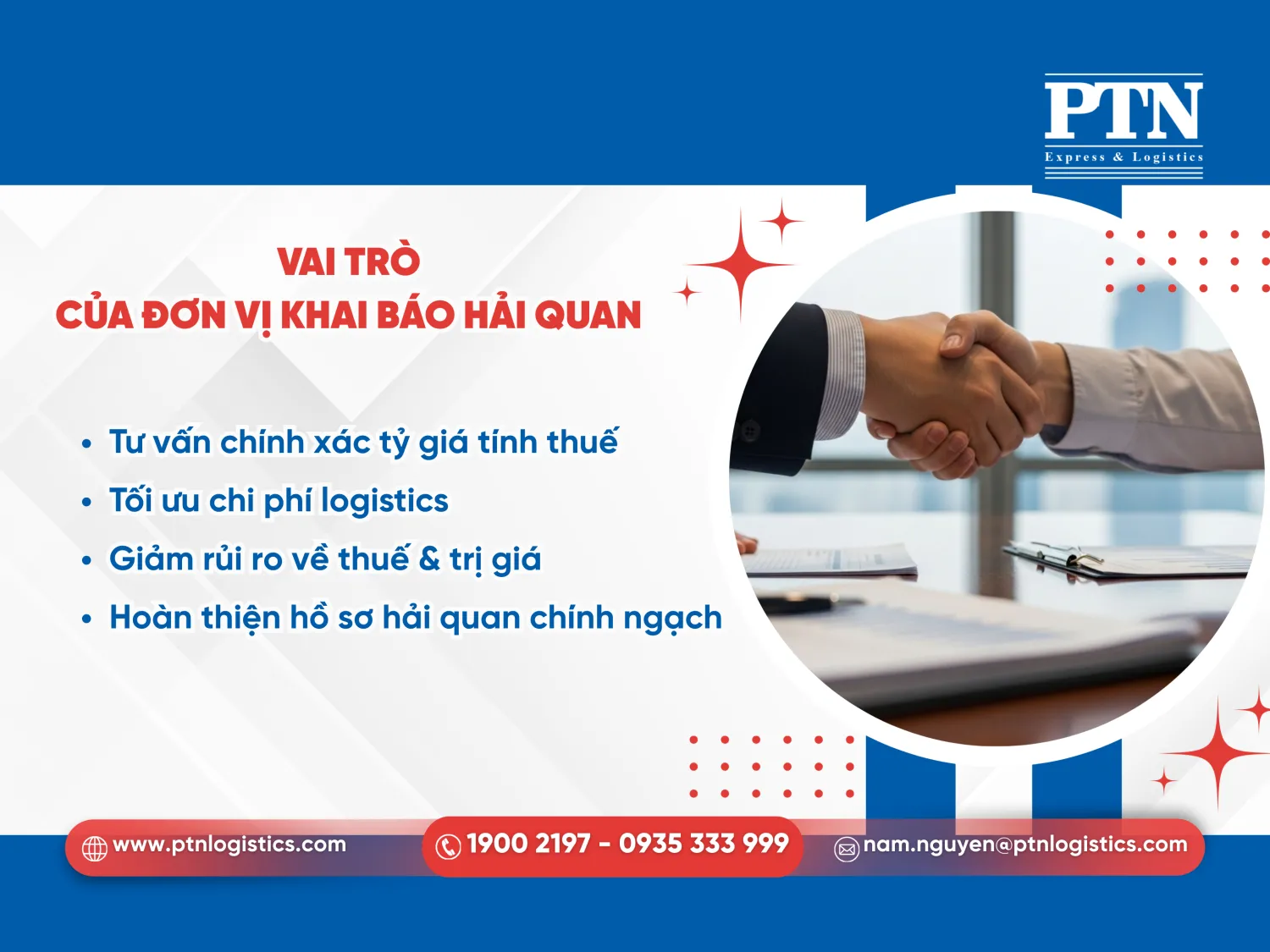 Vai trò của đơn vị khai báo hải quan