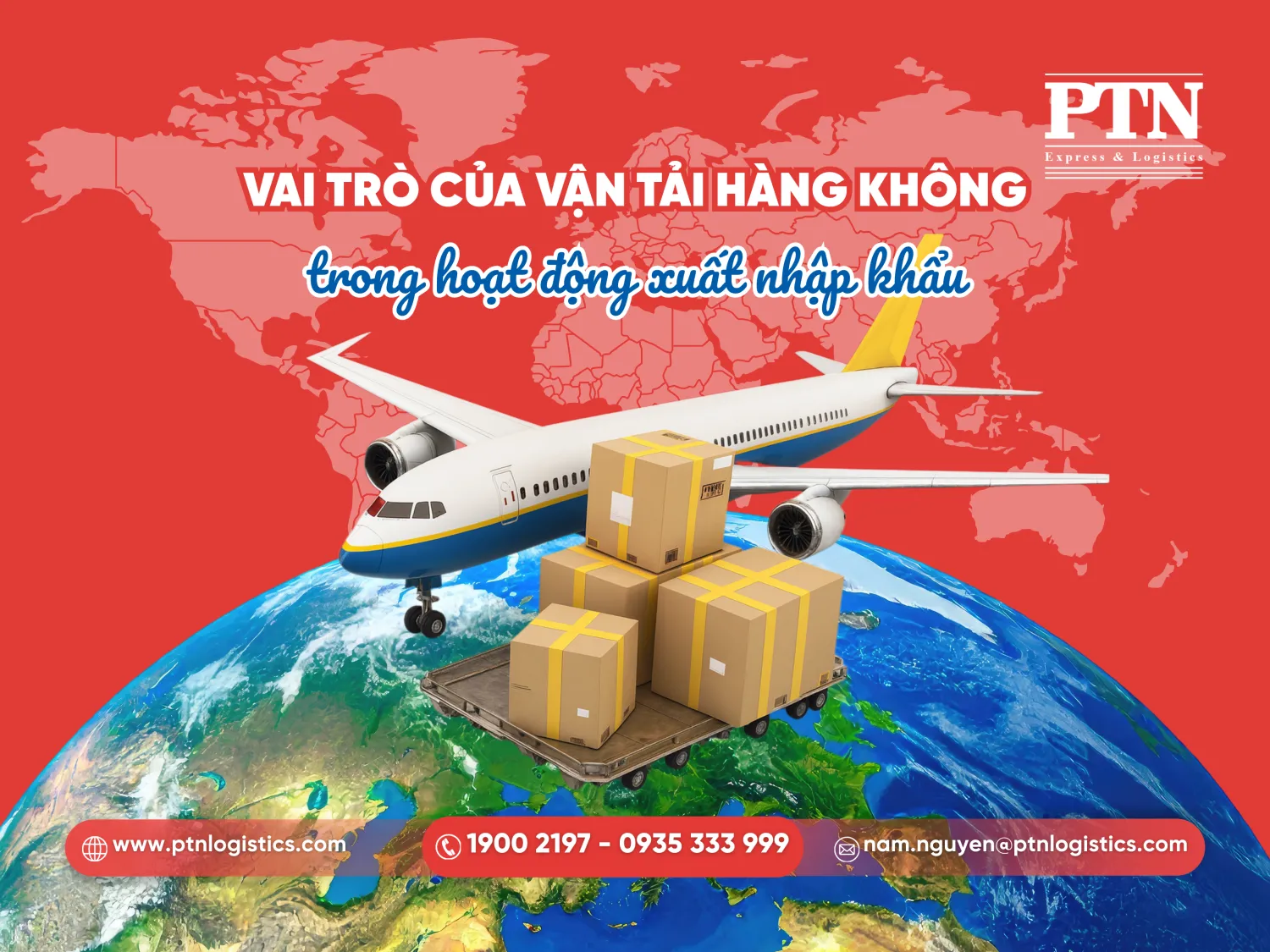 Vai trò của vận tải hàng không