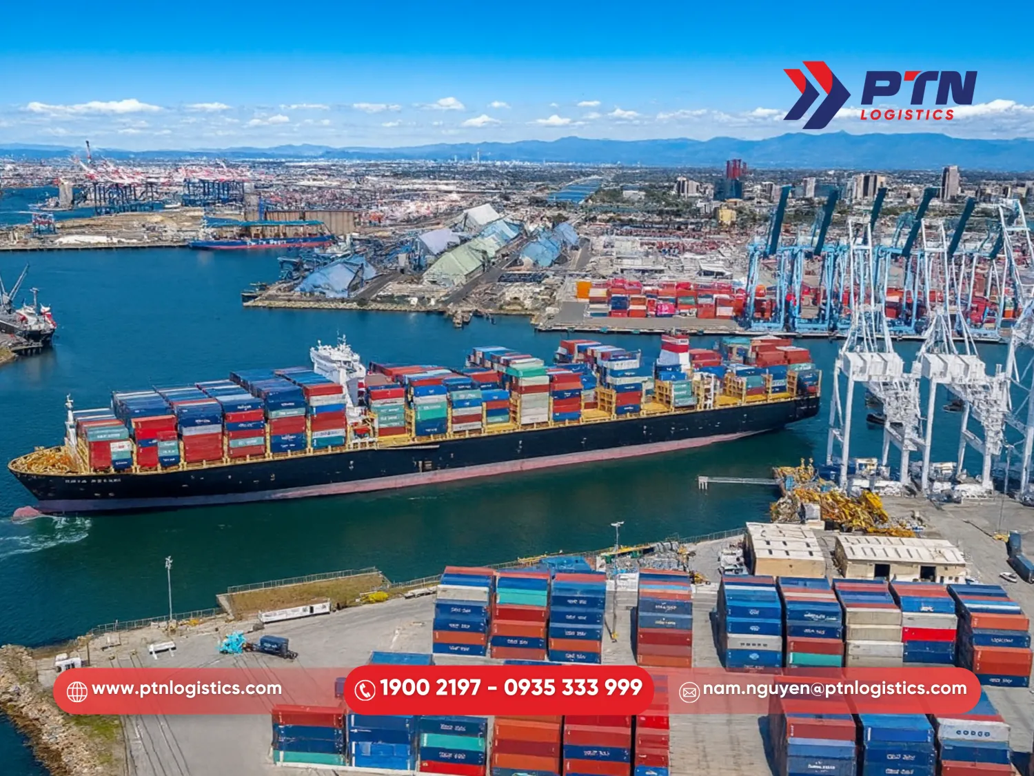 Vận chuyển cont bằng đường biển (Domestic sea freight)