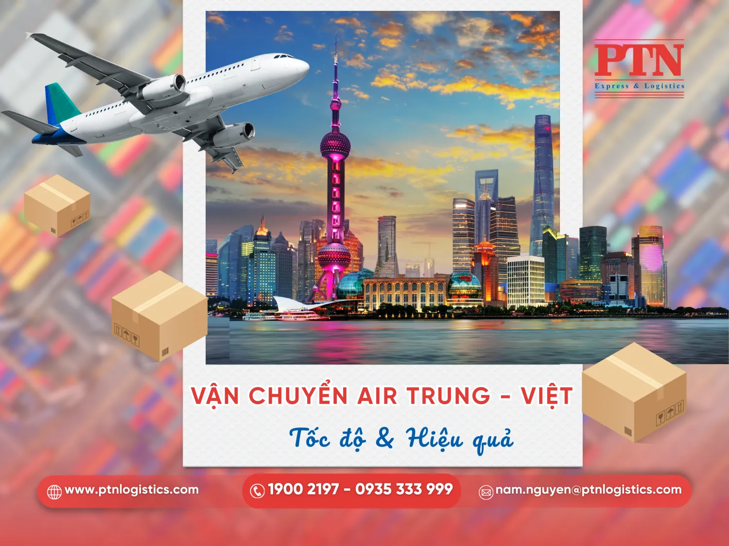 Vận chuyển hàng không Trung Quốc Việt Nam