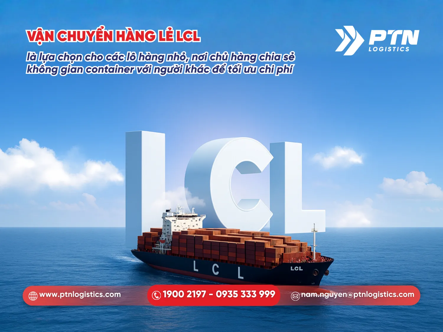 Vận chuyển hàng lẻ là lựa chọn cho các lô hàng nhỏ