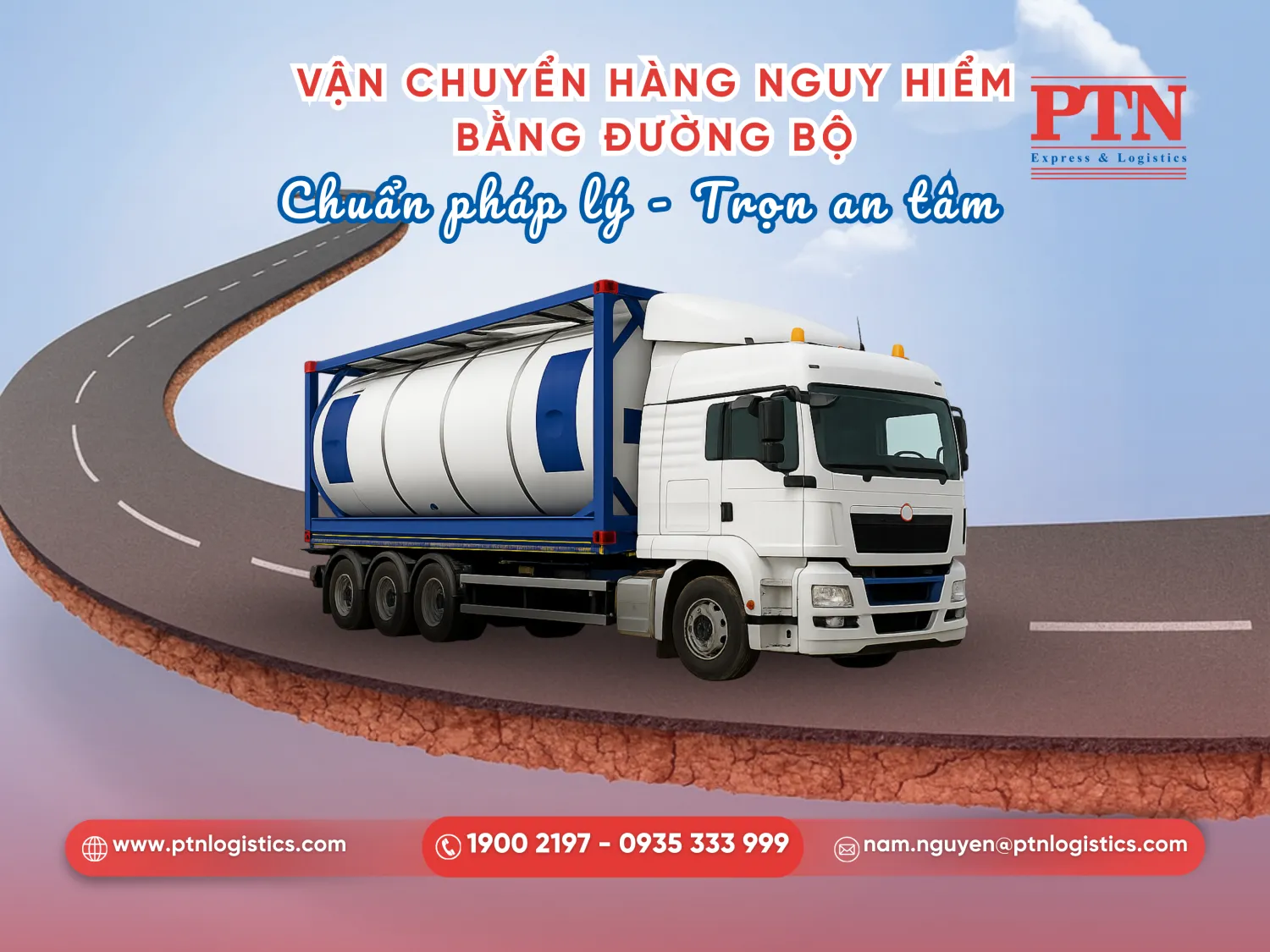 Vận chuyển hàng nguy hiểm bằng đường bộ