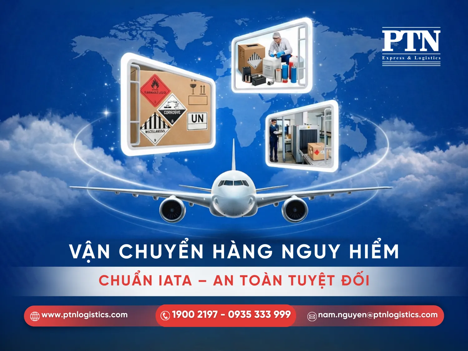 Vận chuyển hàng nguy hiểm bằng đường hàng không
