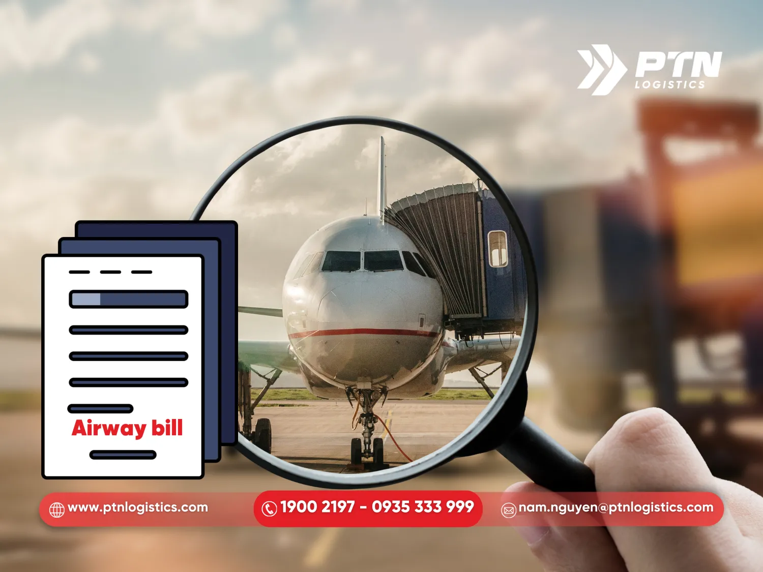 Vận đơn gửi hàng đi Mỹ (Airway bill)