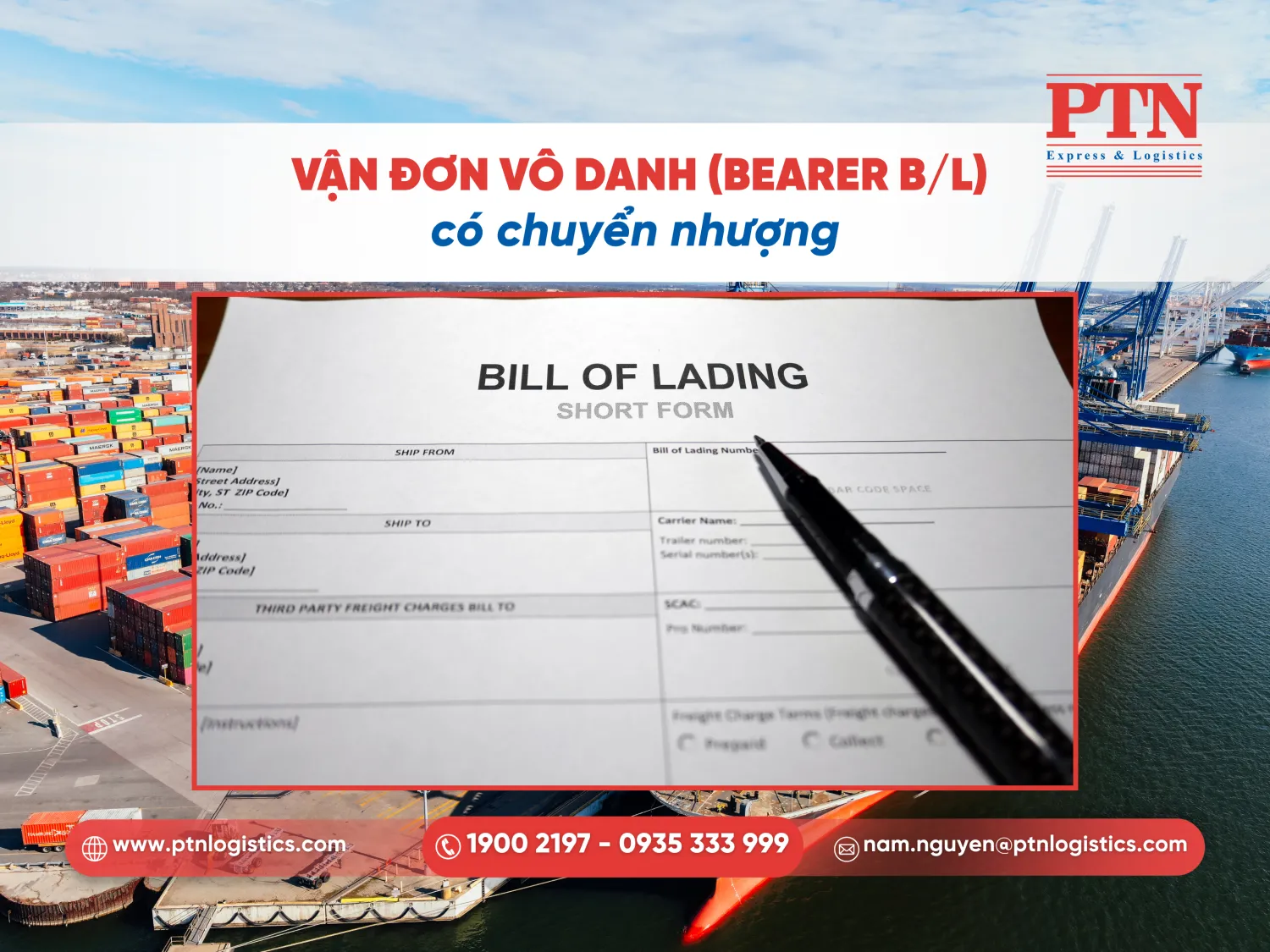 Vận đơn vô danh (Bearer B/L)