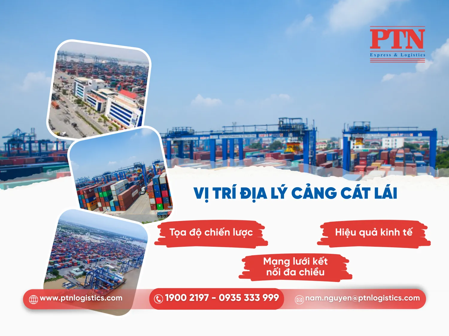 Vị trí địa lý cảng Cát Lái