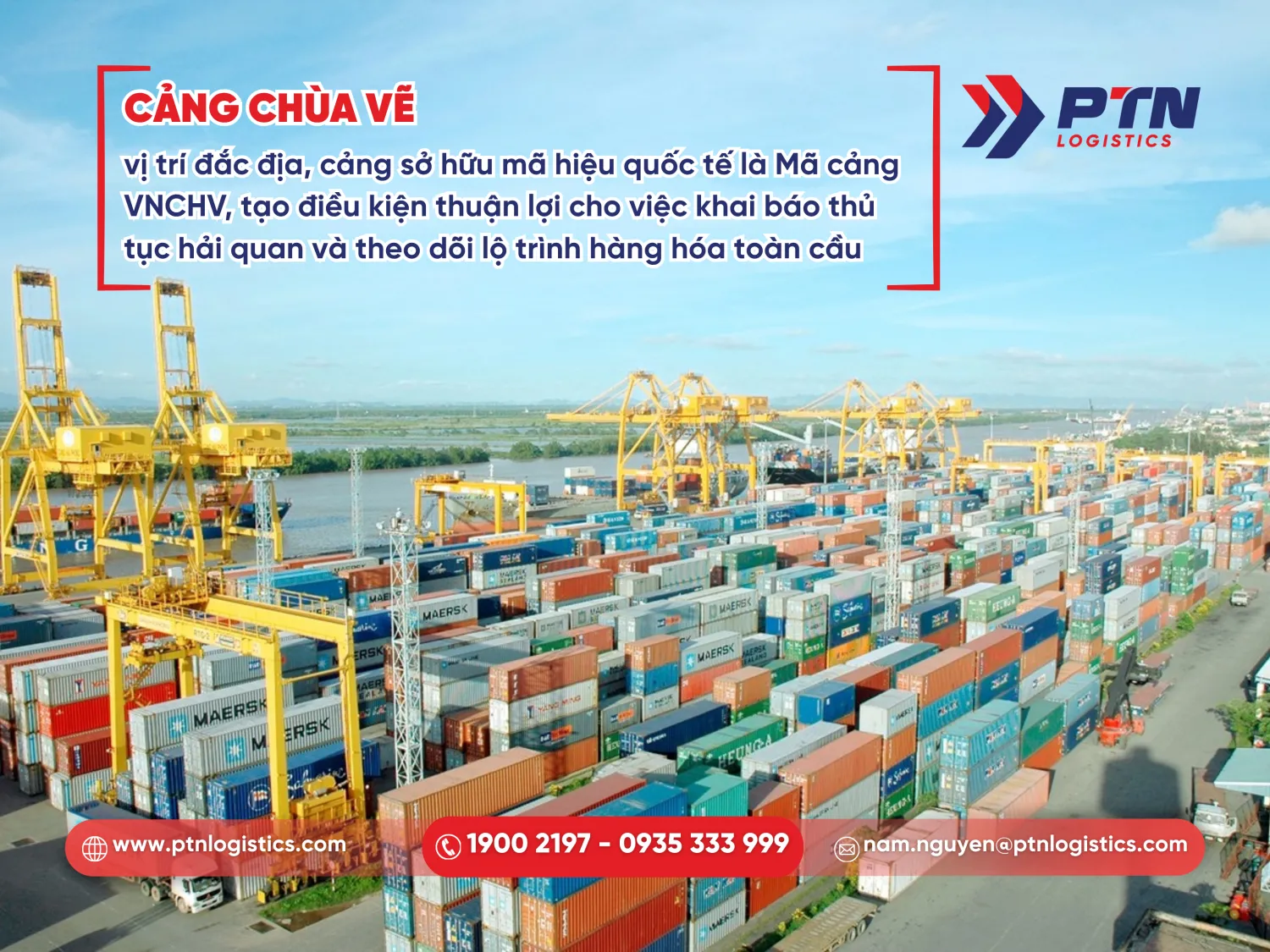 Vị trí địa lý của cảng biển Chùa Vẽ