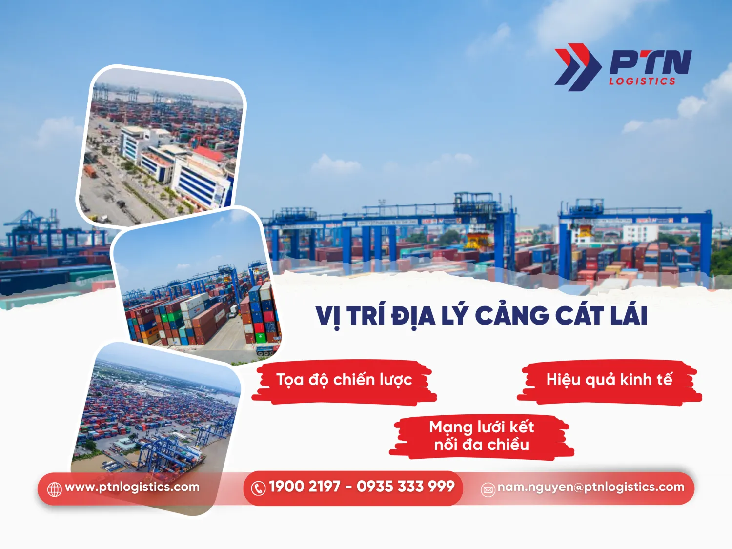 Vị trí địa lý của cảng Cát Lái