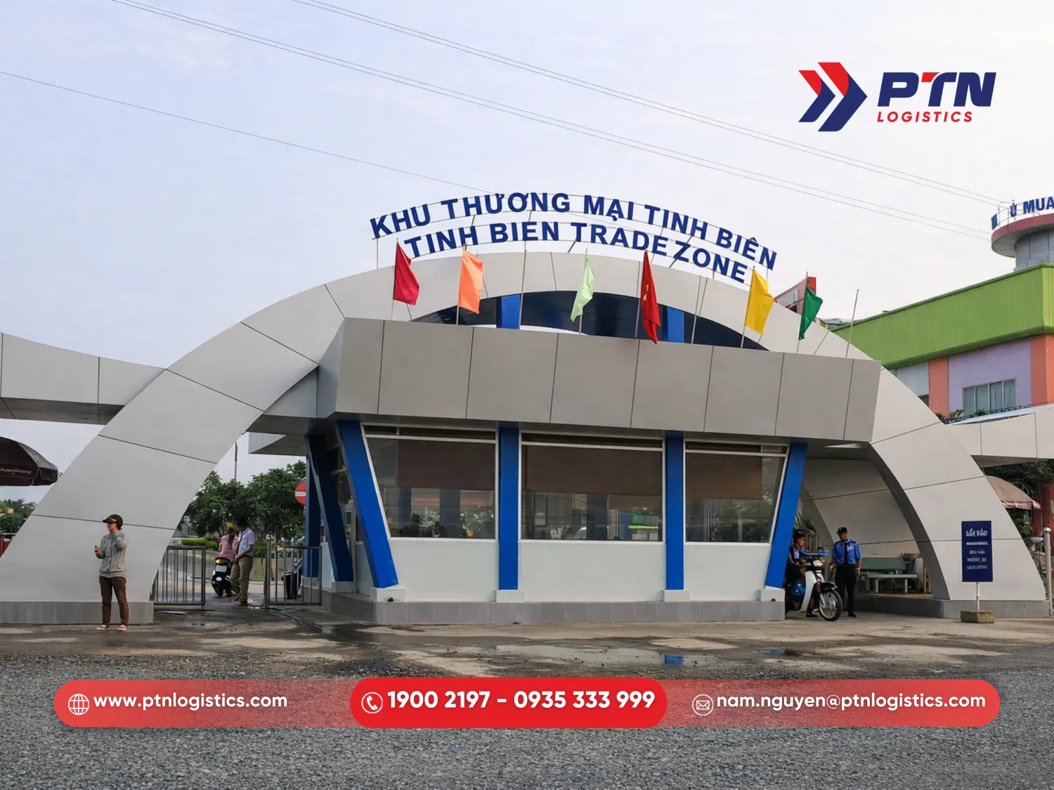 Vị trí địa lý và tọa độ chiến lược của cửa khẩu Tịnh Biên trong bản đồ giao thông