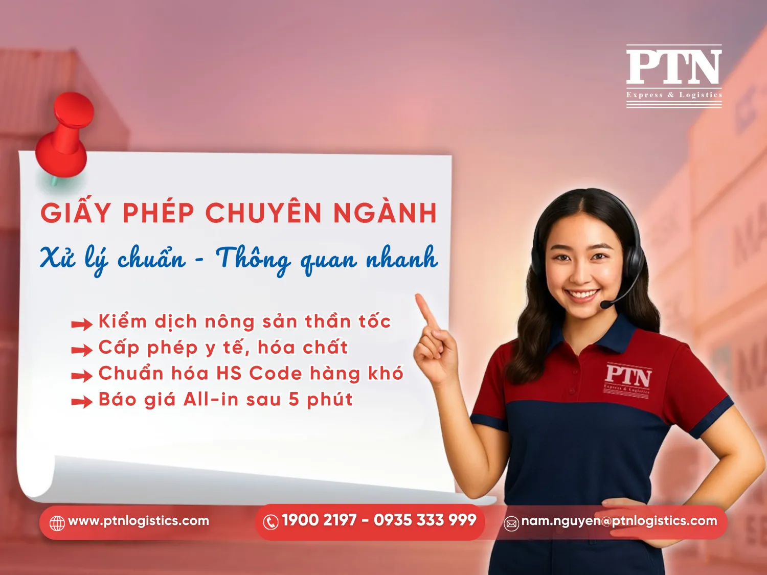 Xin giấy phép chuyên ngành 