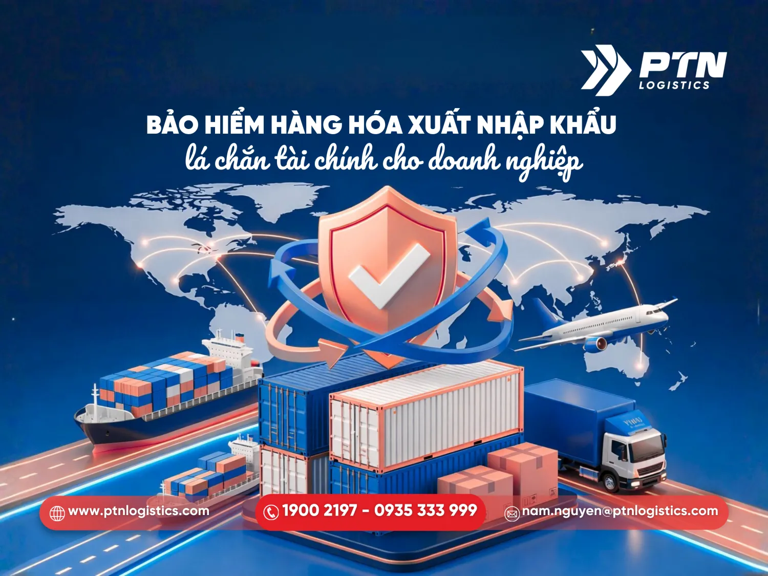 Bảo hiểm hàng hóa xuất nhập khẩu lá chắn tài chính cho doanh nghiệp