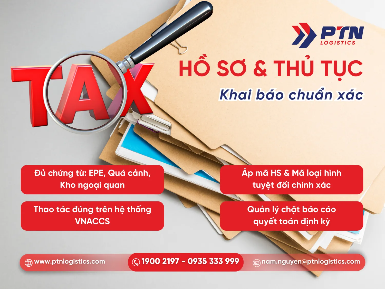 Bộ hồ sơ chứng minh đối tượng không chịu thuế nhập khẩu