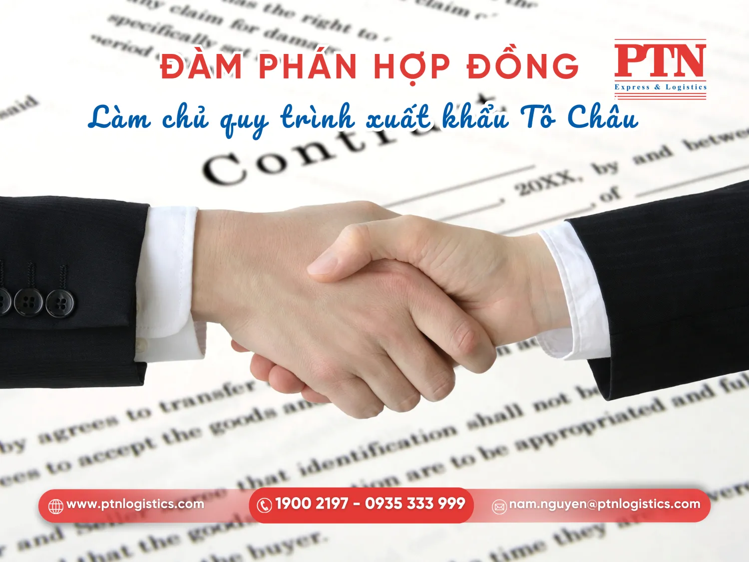 Bước đàm phán hợp đồng