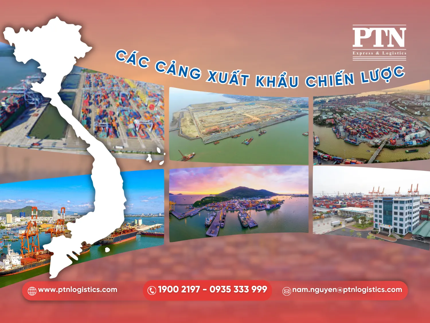 Các cảng xuất khẩu lớn tại Việt Nam