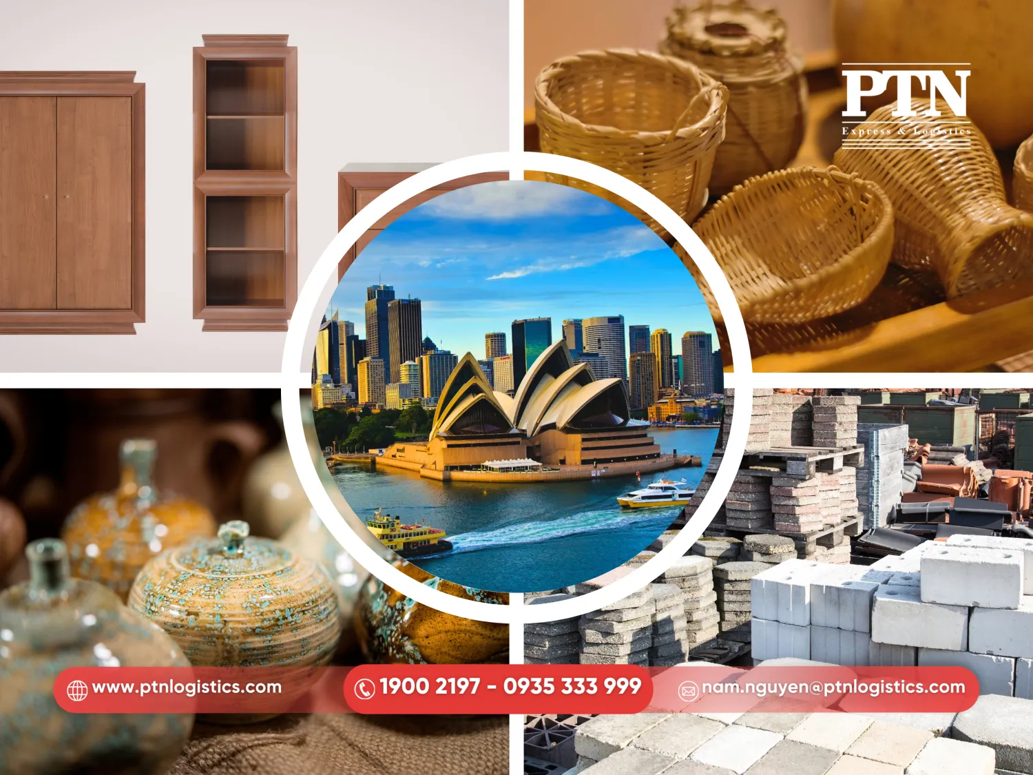 Các hàng hóa được phép vận chuyển đi Úc