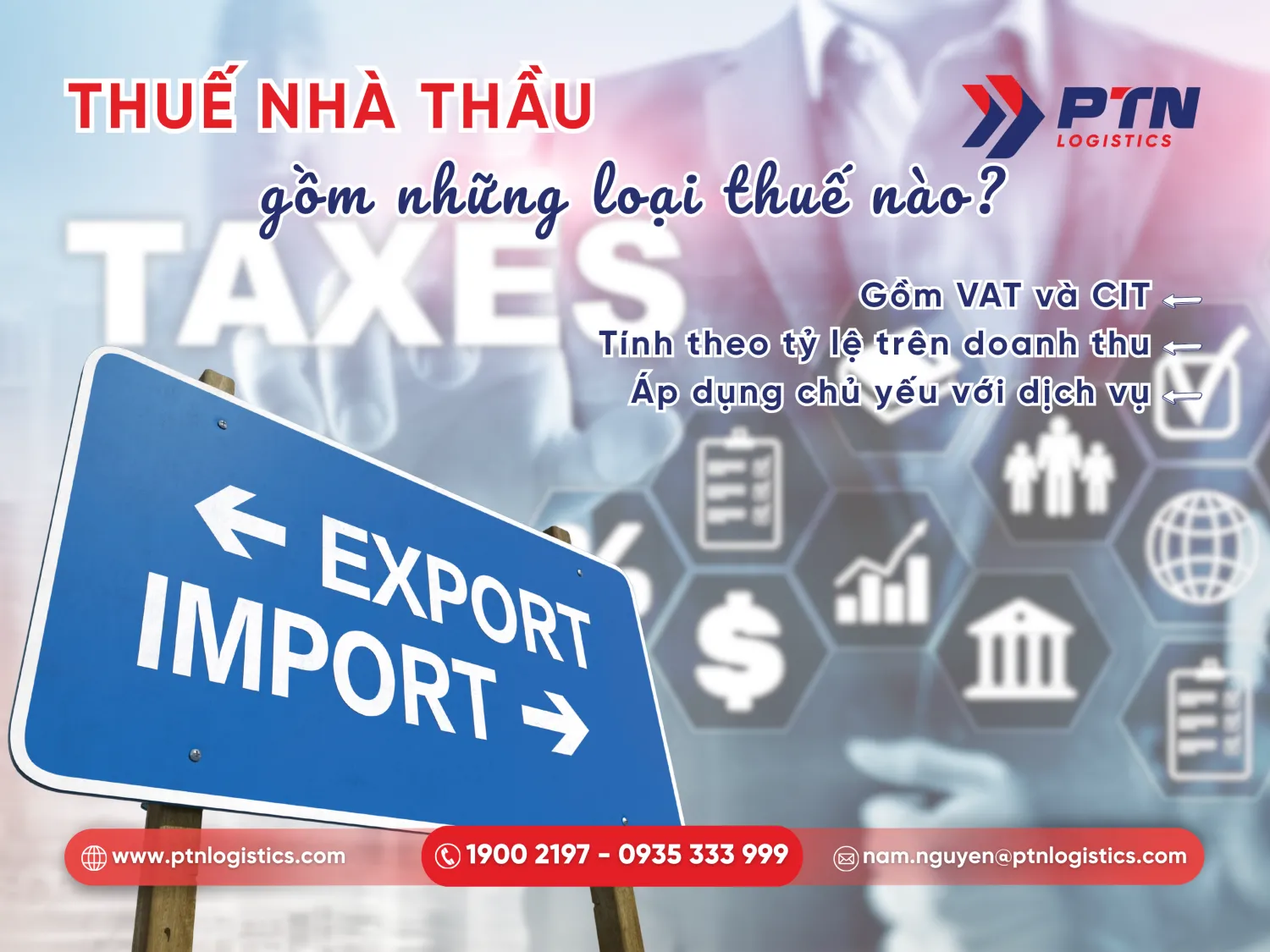 Các loại thuế nhà thầu phổ biến