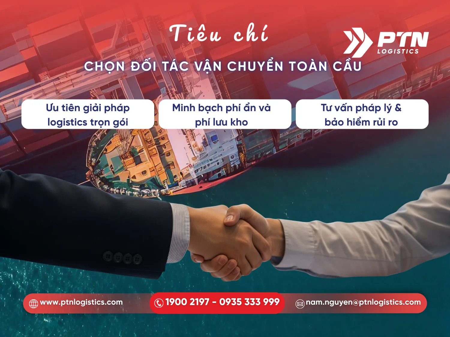 Các lưu ý khi chọn đối tác vận tải biển