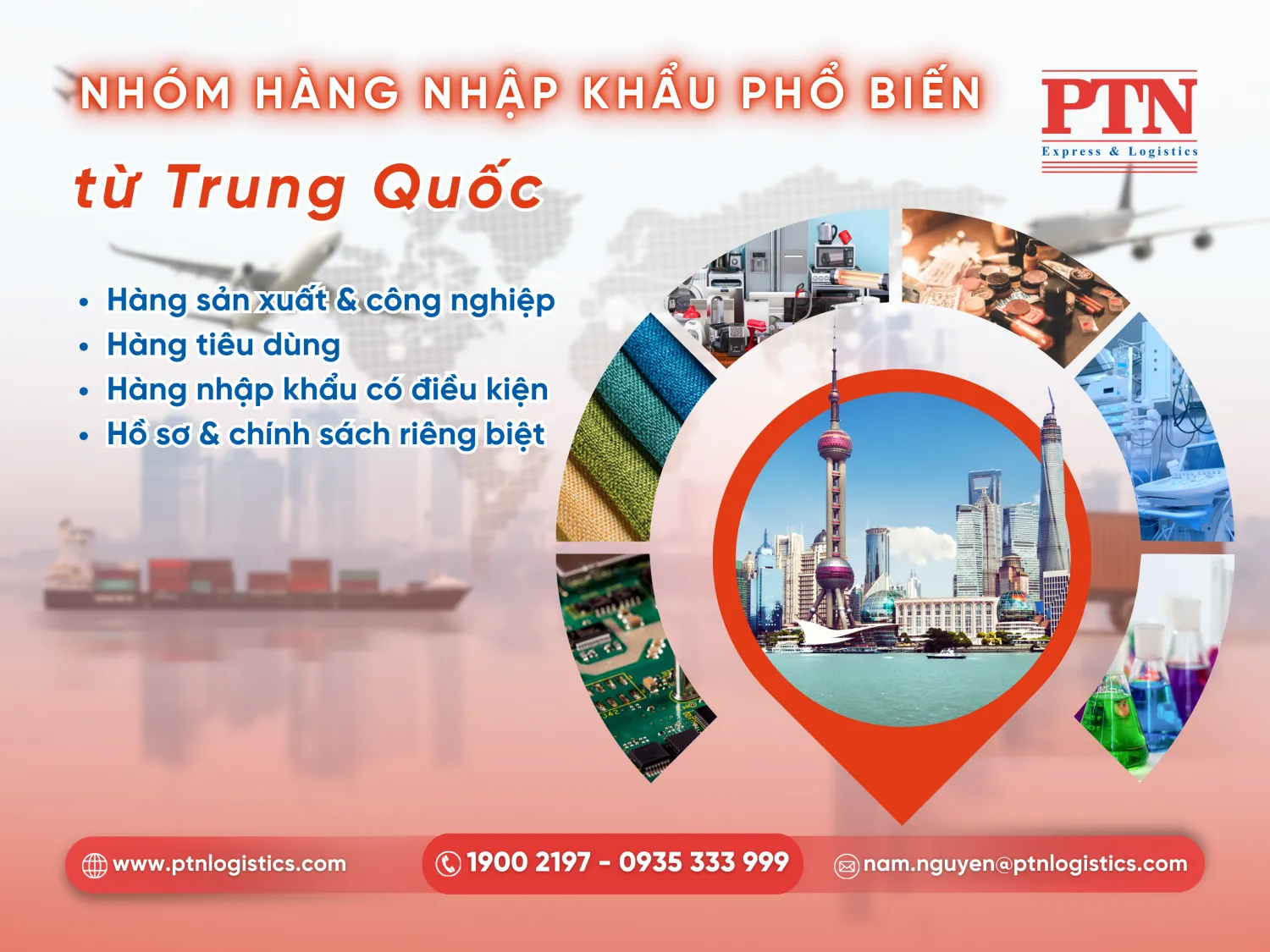 Các nhóm hàng nhập khẩu phổ biến