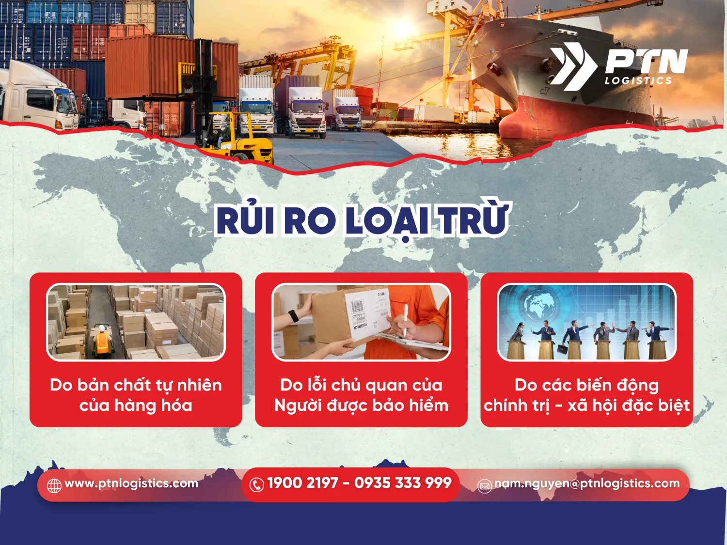 Các rủi ro loại trừ