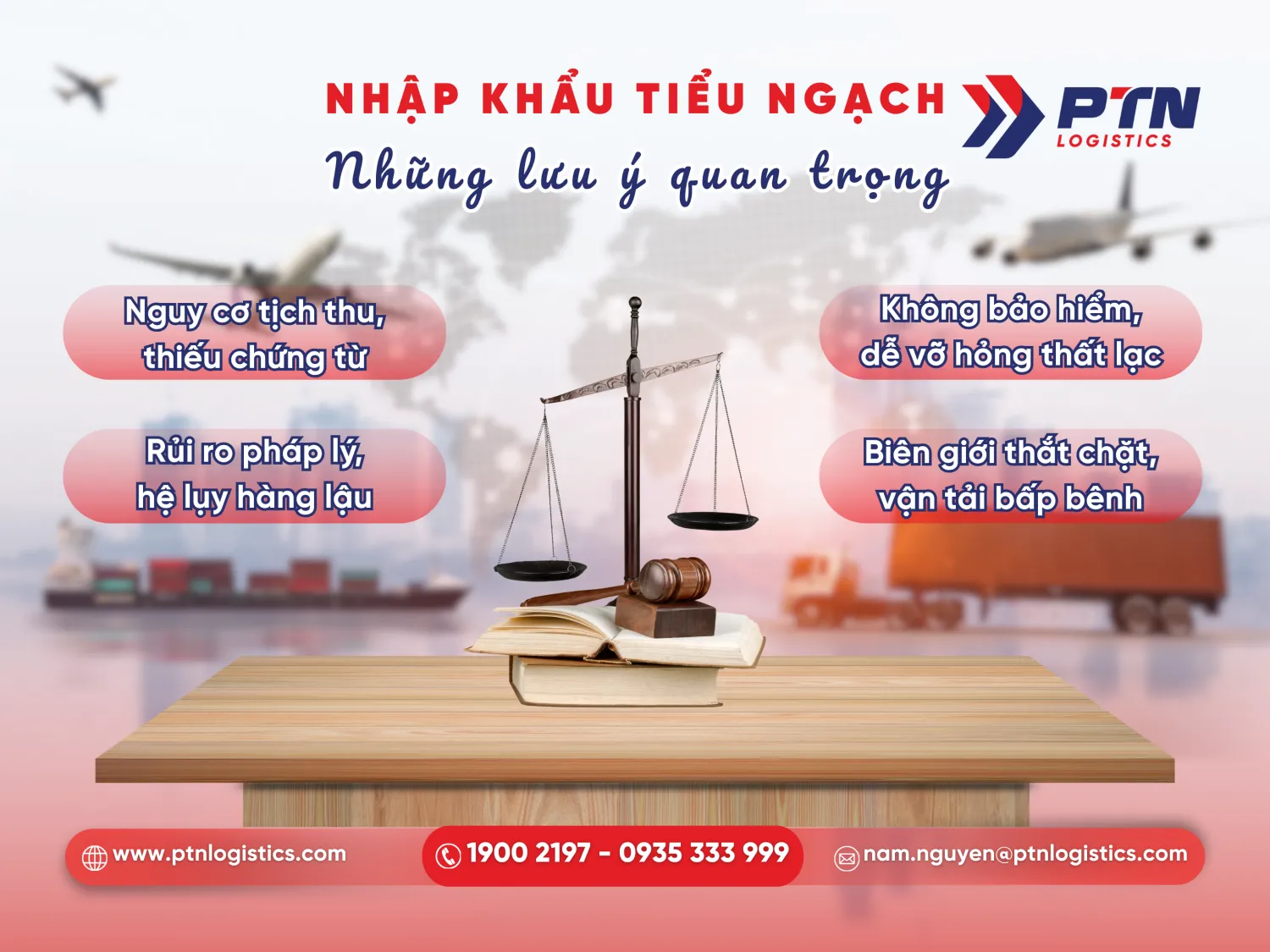 Các rủi ro pháp lý khi nhập tiểu ngạch