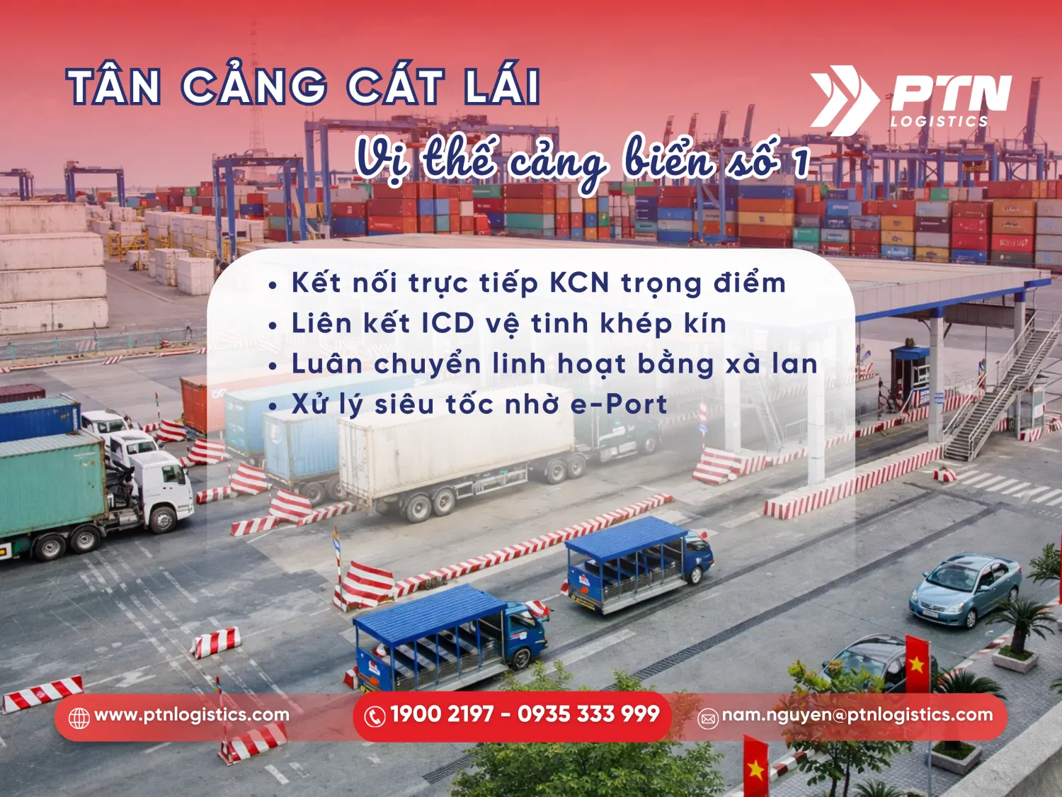 Các ưu điểm của Tân Cảng Cát Lái