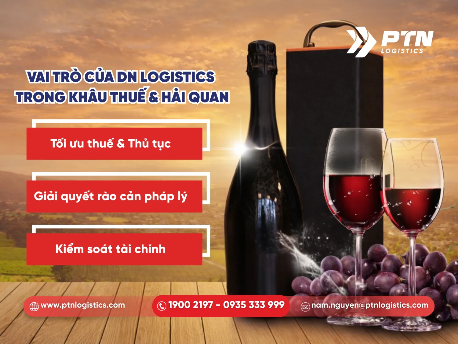 Các vai trò của doanh nghiệp logistics trong khâu thuế và hải quan
