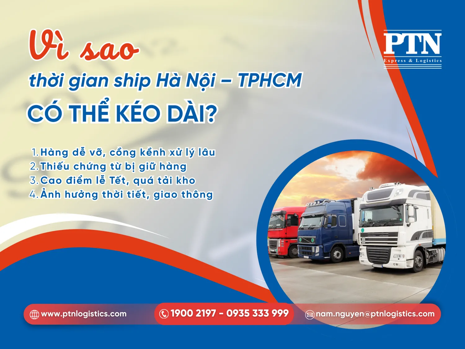 Các yếu tố ảnh hưởng đến thời gian ship hàng
