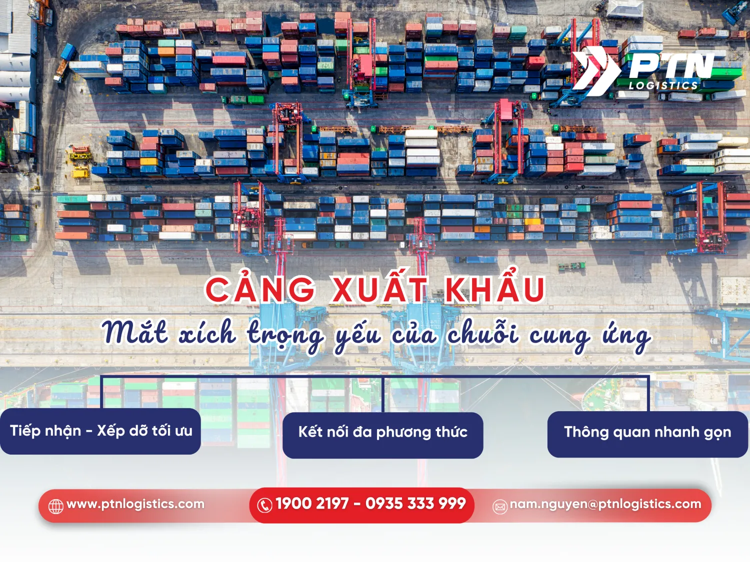 Các chức năng của cảng xuất khẩu
