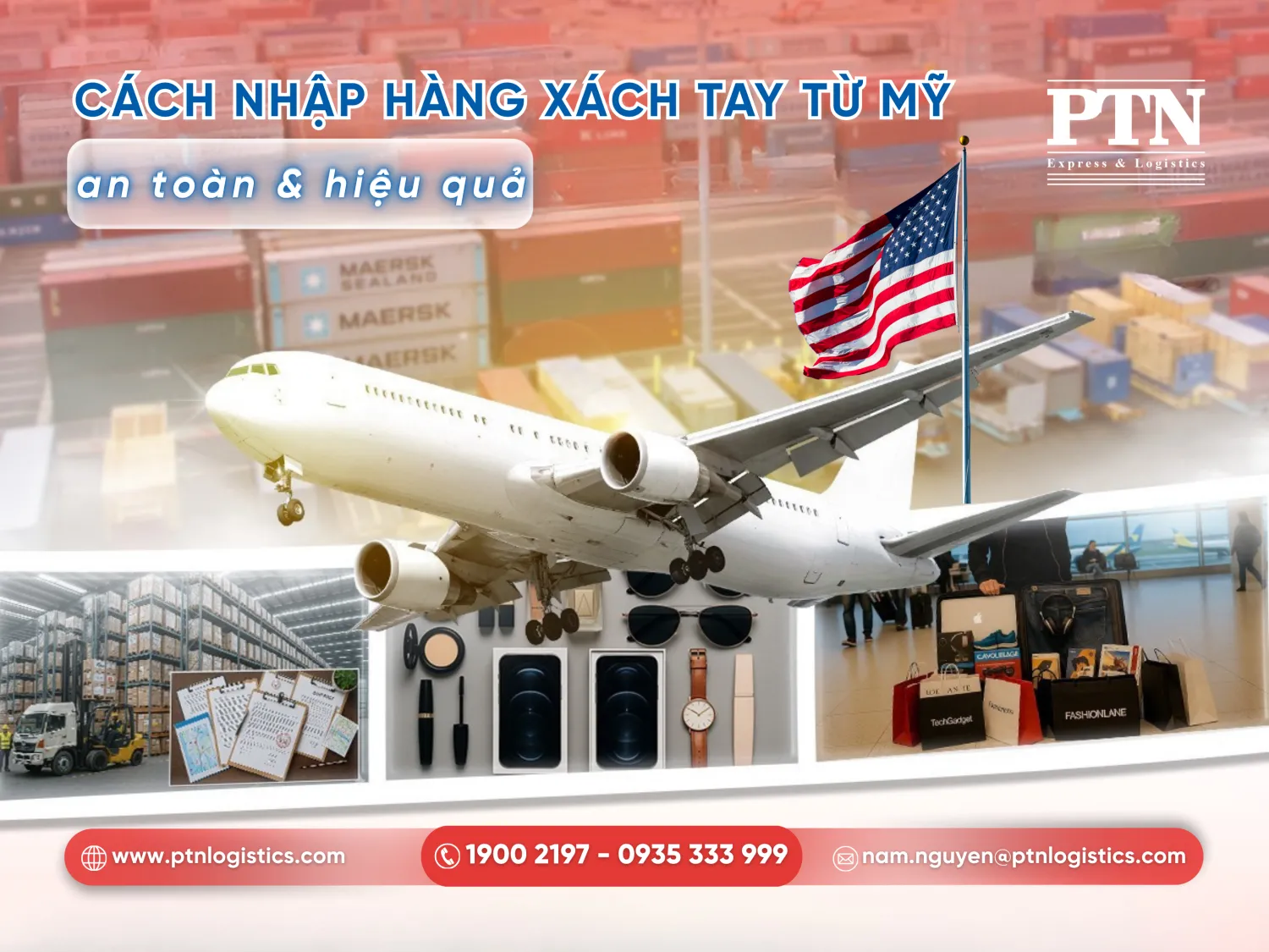 Cách nhập hàng xách tay từ Mỹ