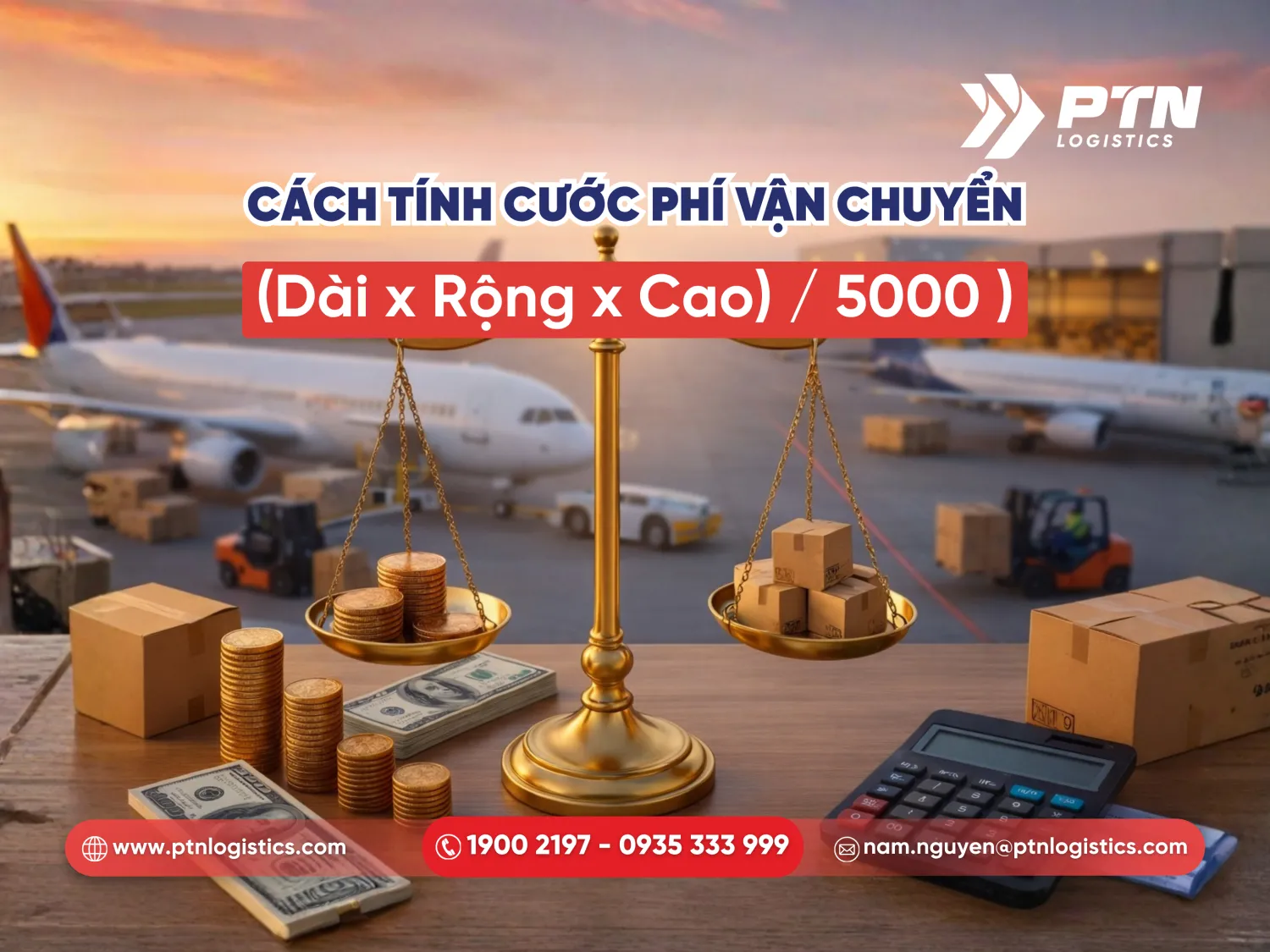 Cách tính cước phí vận chuyển theo đúng quy chuẩn logistics quốc tế
