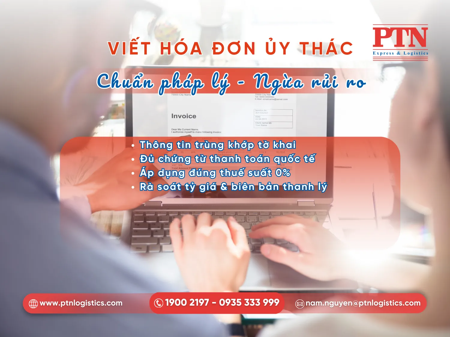Cách viết hóa đơn ủy thác xuất khẩu đúng chuẩn