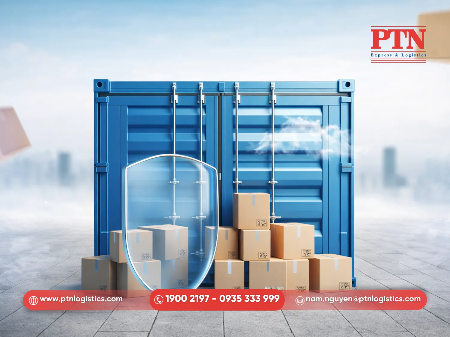 Cam kết về bảo hiểm hàng hóa và đền bù 100%