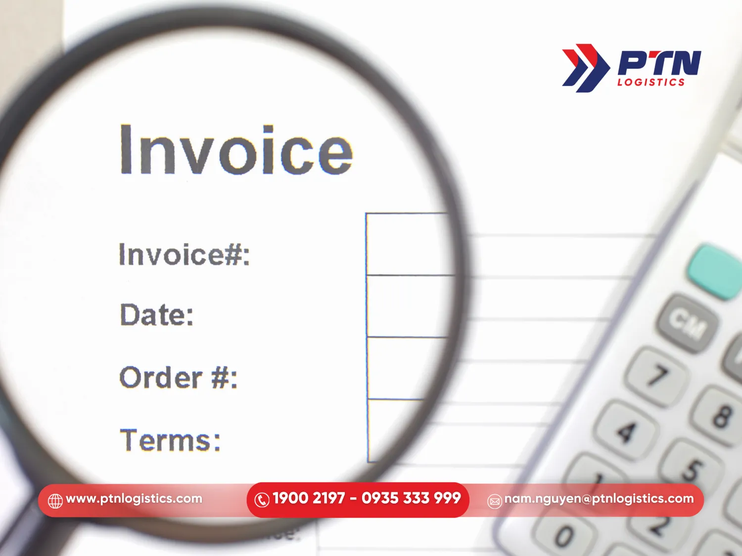 Cần có commercial invoice để gửi hàng đi Canada