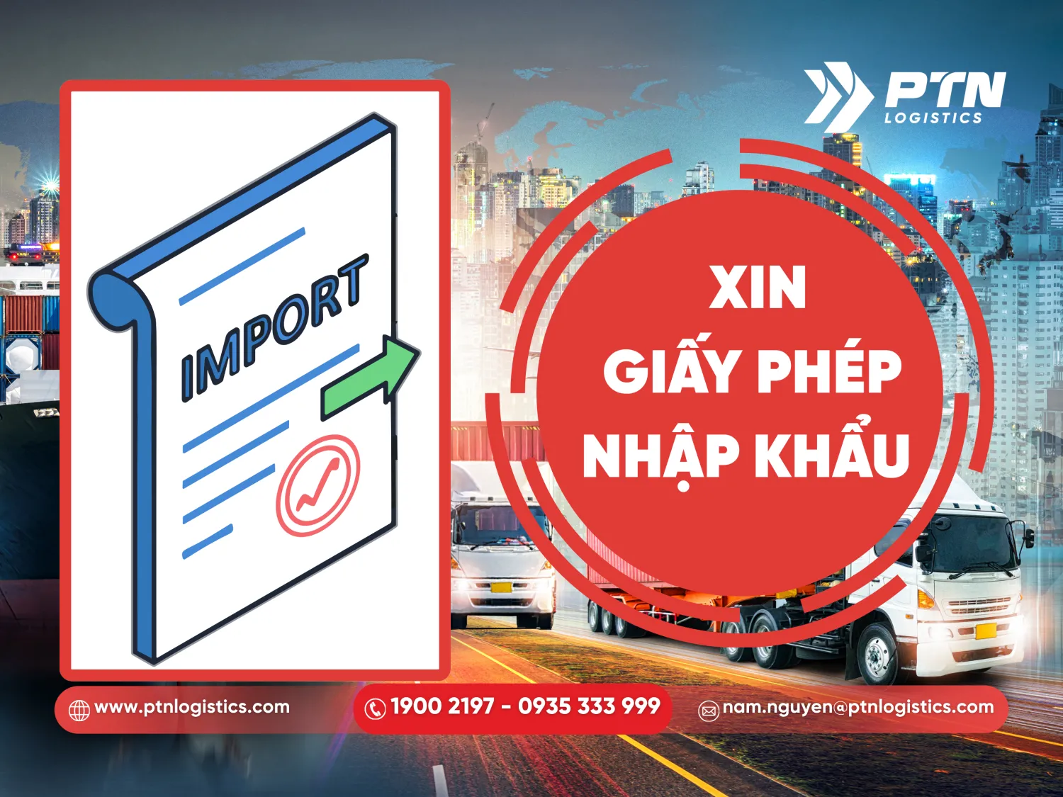 Cần xin giấy phép nhập khẩu