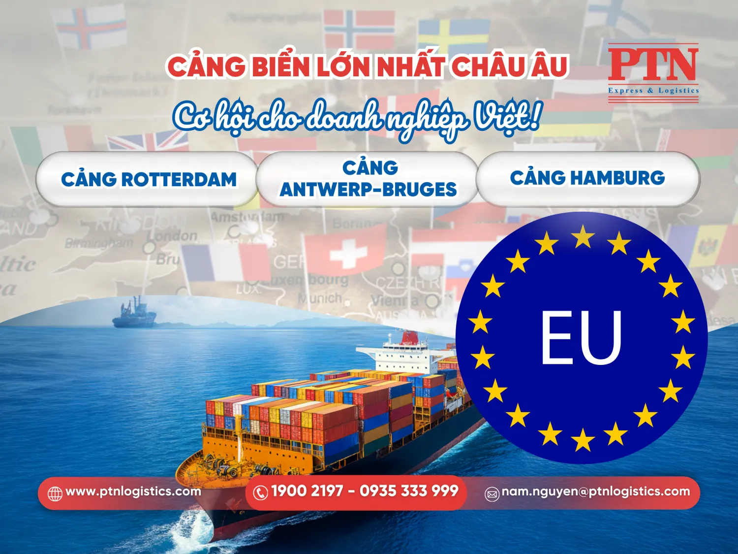 Cảng biển lớn nhất Châu Âu