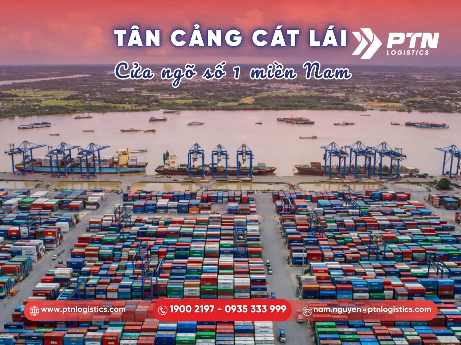 Cảng Cát Lái ở miền nam