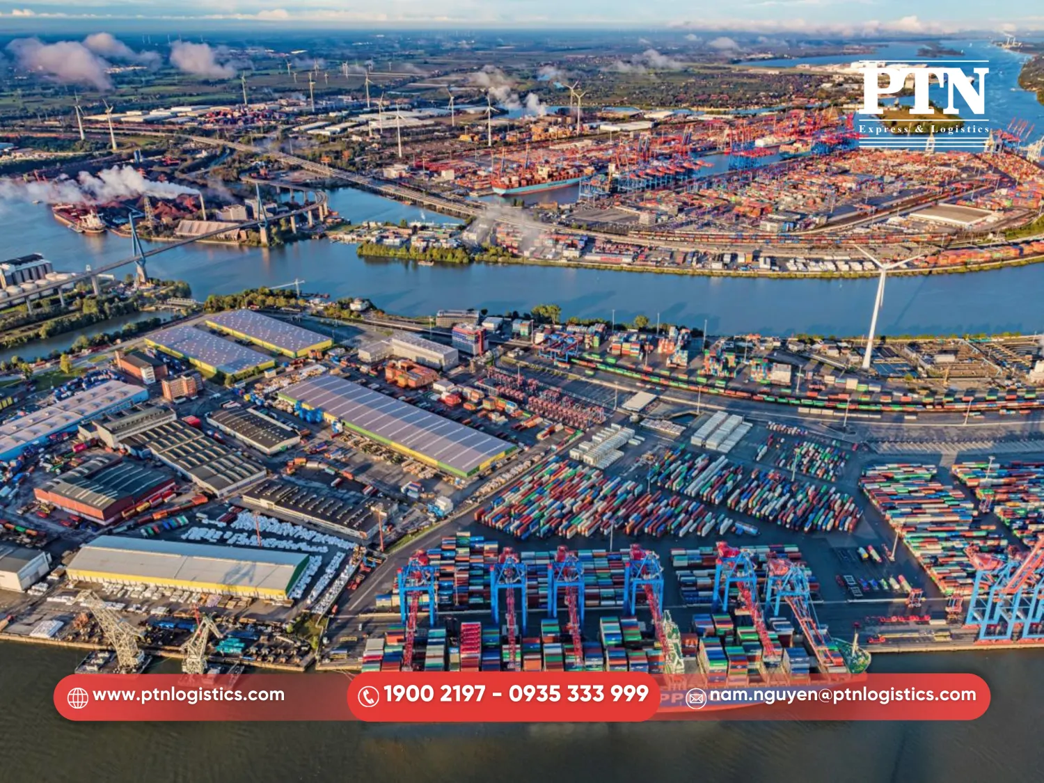 Cảng Hamburg ở Đức