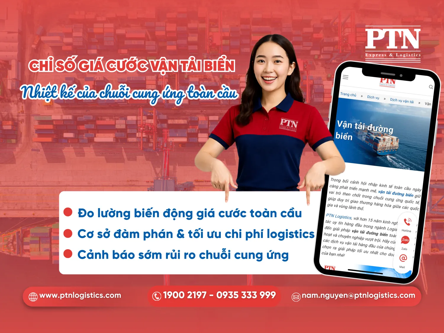 Chỉ số giá cước vận tải biển