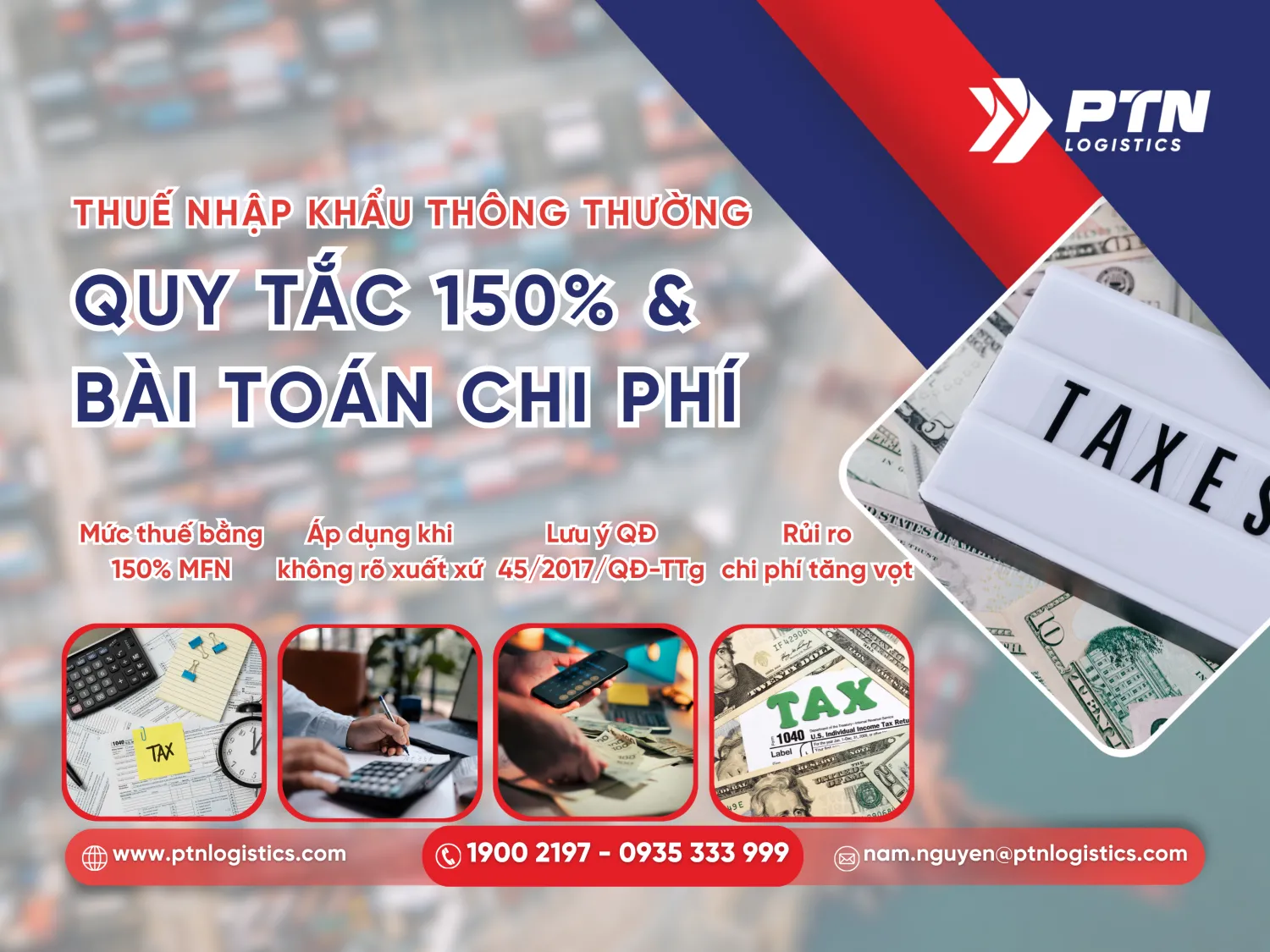 Chi tiết thuế suất nhập khẩu thông thường