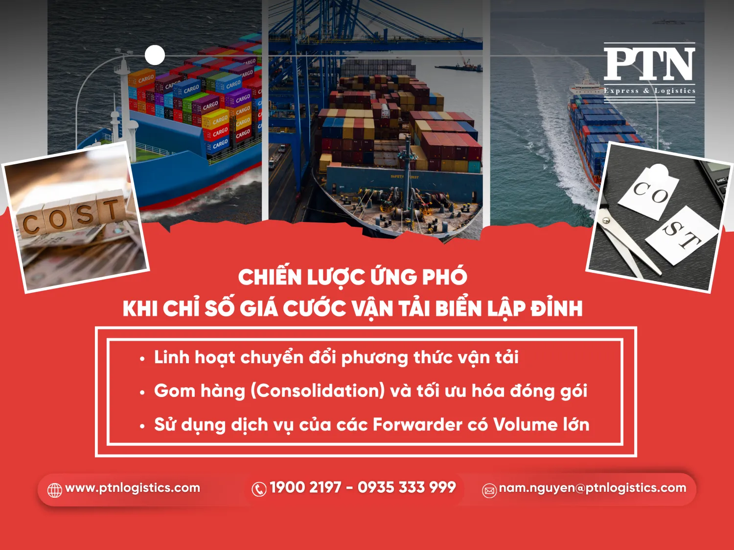 Chiến lược ứng phó khi chỉ số giá cước vận tải biển lập đỉnh