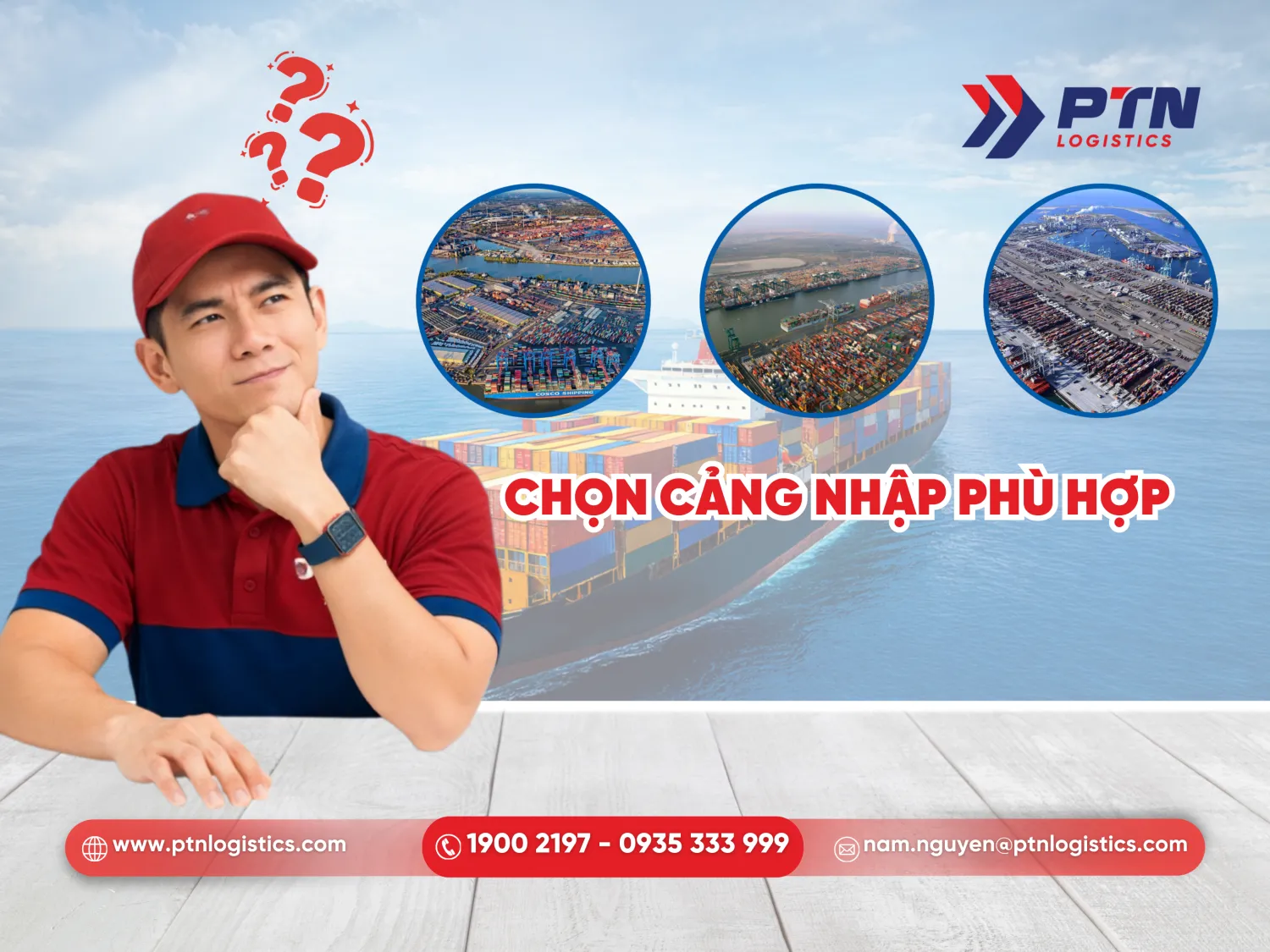 Chọn cảng nhập phù hợp nhất