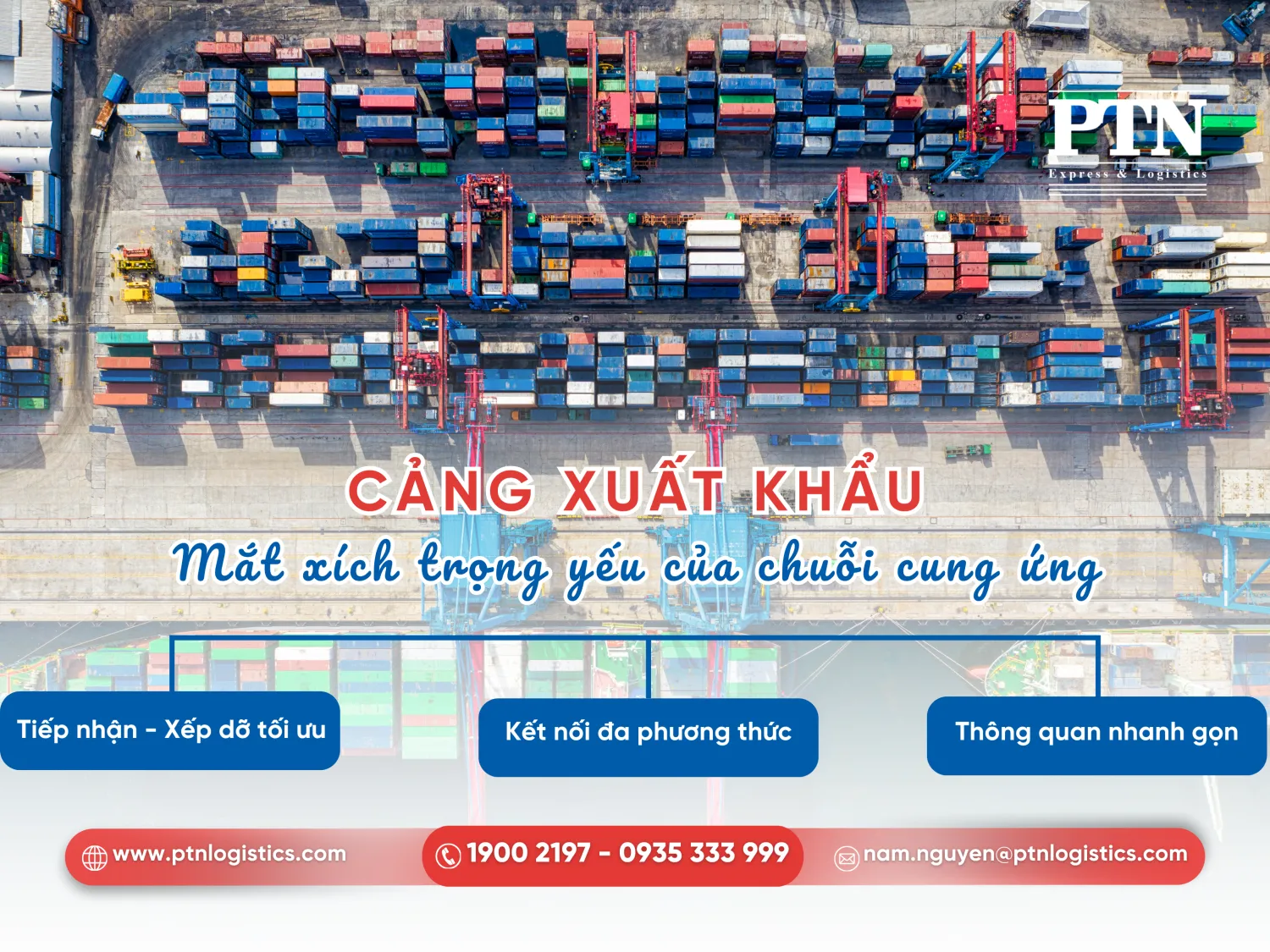 Chức năng của cảng xuất khẩu