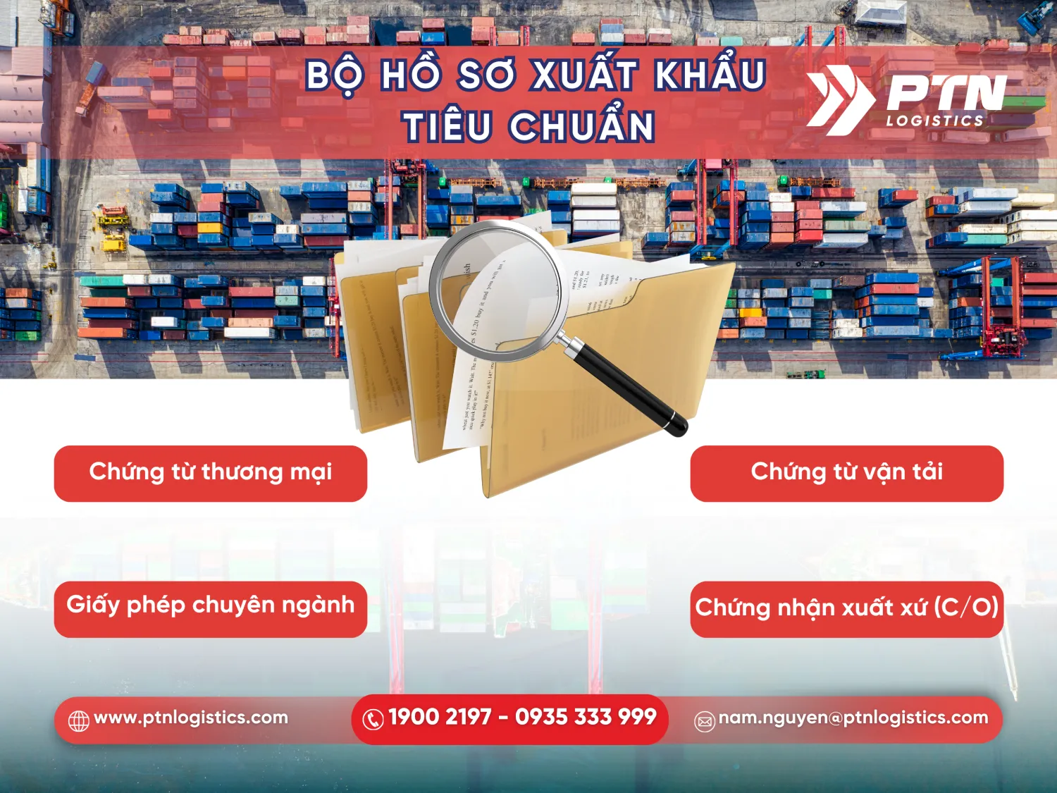 Chứng từ cần thiết để khai tờ khai xuất khẩu